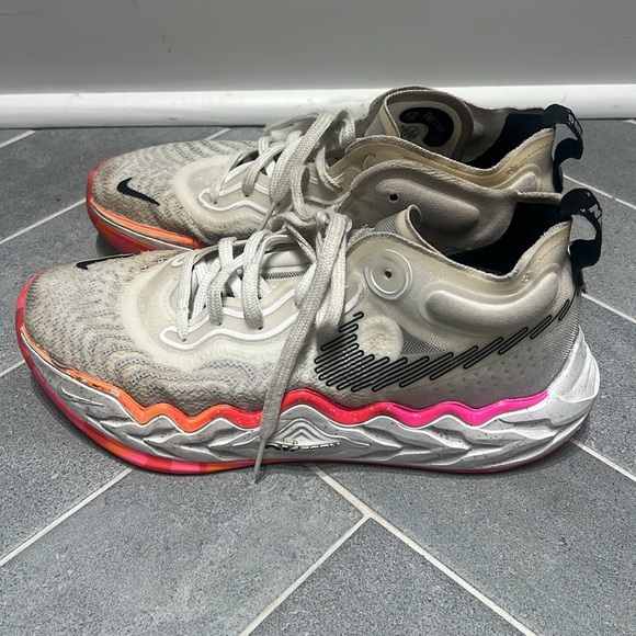 Nike Air Zoom GT Run Rawdacious Basketball Shoes CZ0202-106 Mens Sz 8 Hoops - Picture 2 of 6